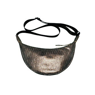 HALF MOON BAG-LEATHER